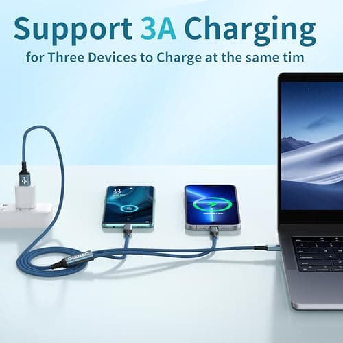 Detalle 2 de GIANAC Multi Cable 3 en 1 1.2 m