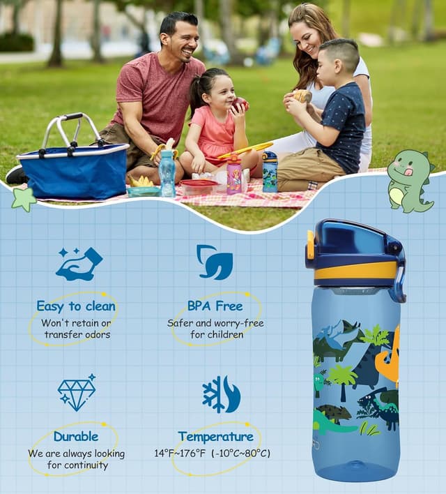 Detalle 2 de Opard Kinder Trinkflasche 500 ml