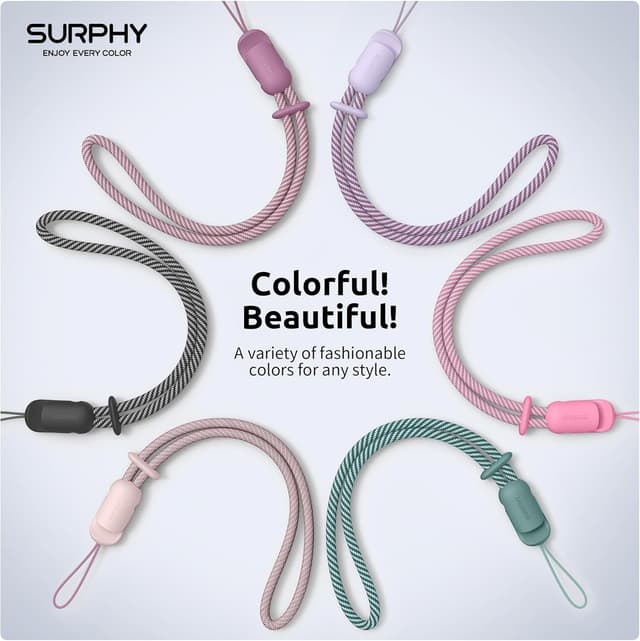 Thumbnail 5 de SURPHY 3 Pack Phone Wrist Strap adjustable anti-theft