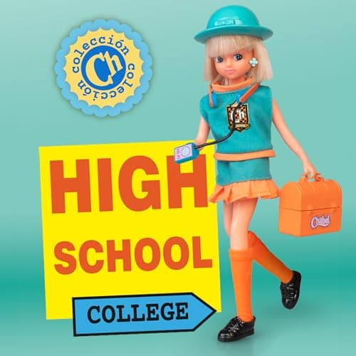 Thumbnail 5 de Chabel High School Muñeca 1989 con Uniforme y Accesorios