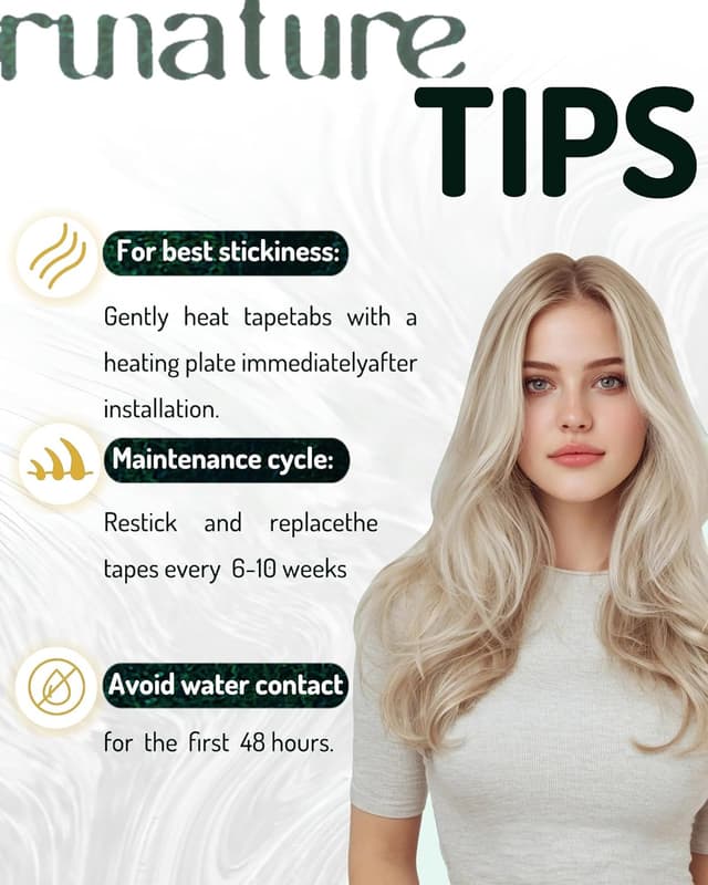 Detalle 2 de RUNATURE Extension Biadesive 45 cm 20 pz #3/8/22