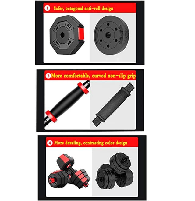 Thumbnail 5 de Fitness Tech Juego mancuernas 30 Kg