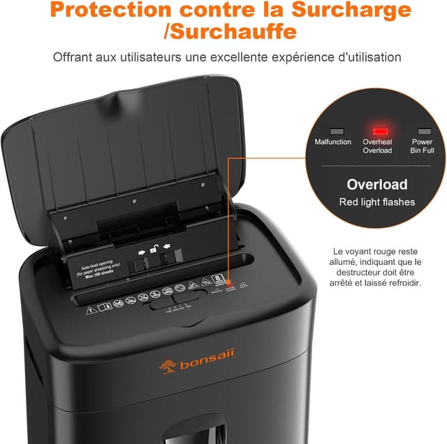 Detalle 2 de Bonsaii C231-D destructeur documents P4