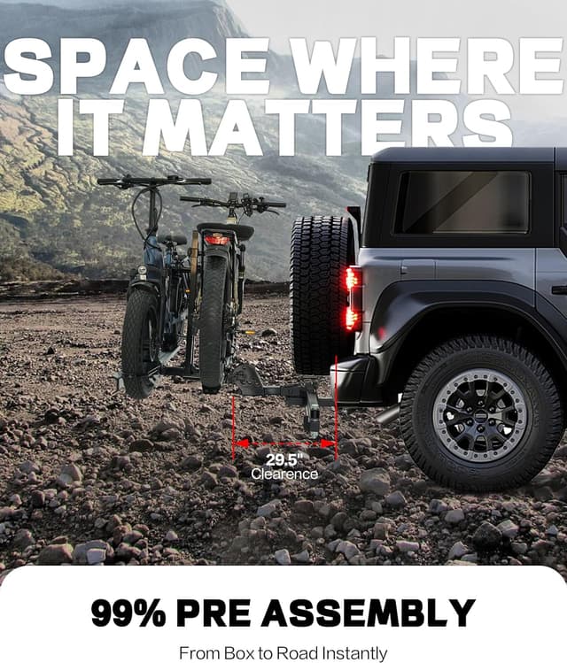 Thumbnail 4 de Young 250LBS Swing Away Hitch 250 lb capacity