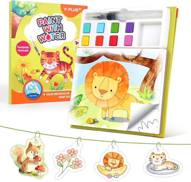 Imagen de YPLUS Wassermalbuch für Kinder ab 3 Jahren en OfertitasTOP