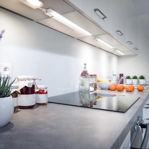 Thumbnail 1 de B.K.Licht Lumière cuisine sous meuble, blanc chaud à neutre, 54,7x6,1x2,4 cm ⚡