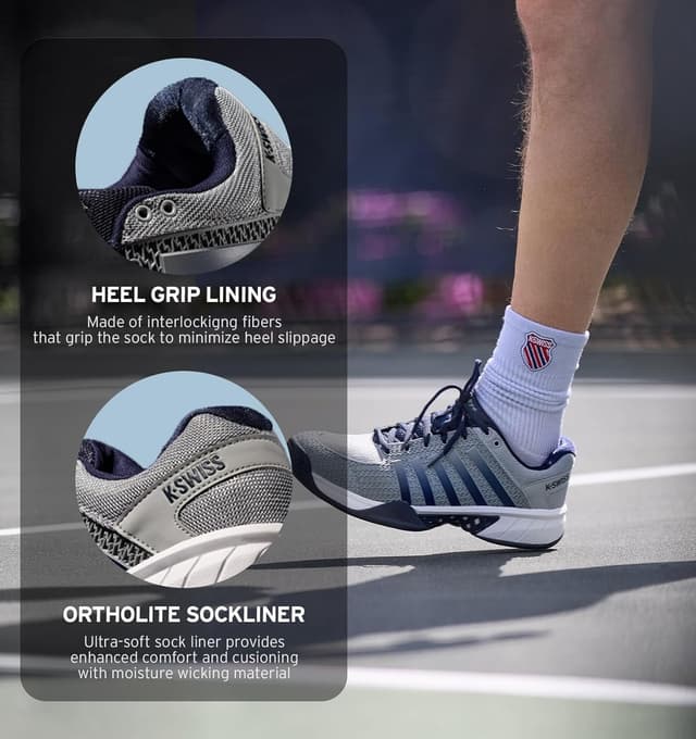 Thumbnail 3 de K-Swiss Men's Express Light Pickleball Shoe for Stability and Toe Protection