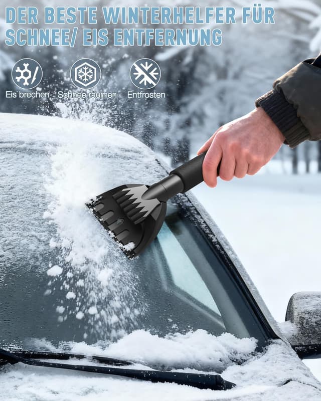 Thumbnail 1 de HOAMZ Eiskratzer Auto 2025 Scheibenkratzer mit Eisbrecher Funktion
