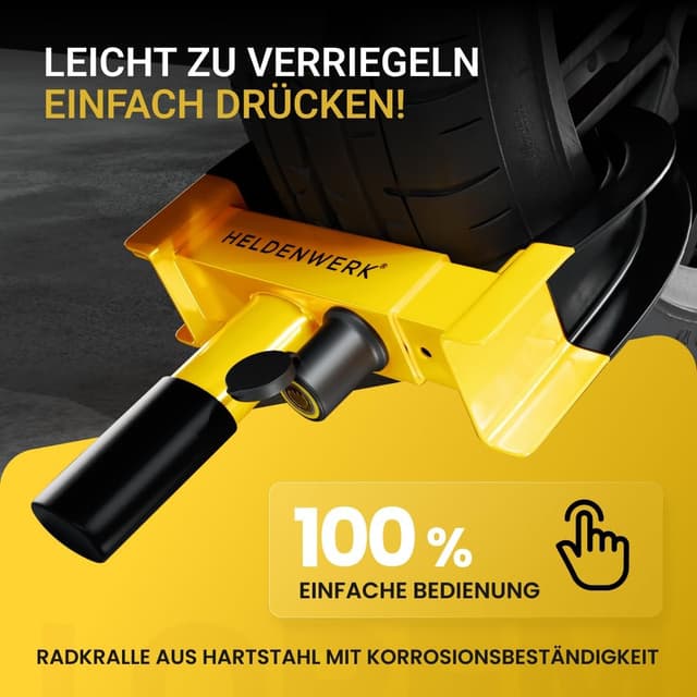 Thumbnail 2 de HELDENWERK Parkkralle 18–30 cm Radkralle