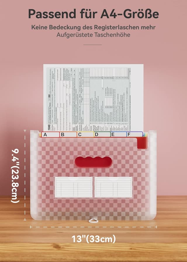 Thumbnail 2 de ABC life Dokumentenmappe A4 26 Fächer