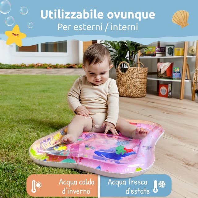 Thumbnail 5 de Mallie Tappeto Acqua Neonati Tummy Time 1 pezzo