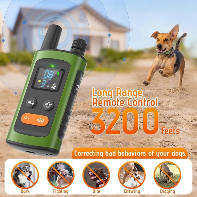 Thumbnail 1 de Anti Bark Collar with 3200Ft Remote