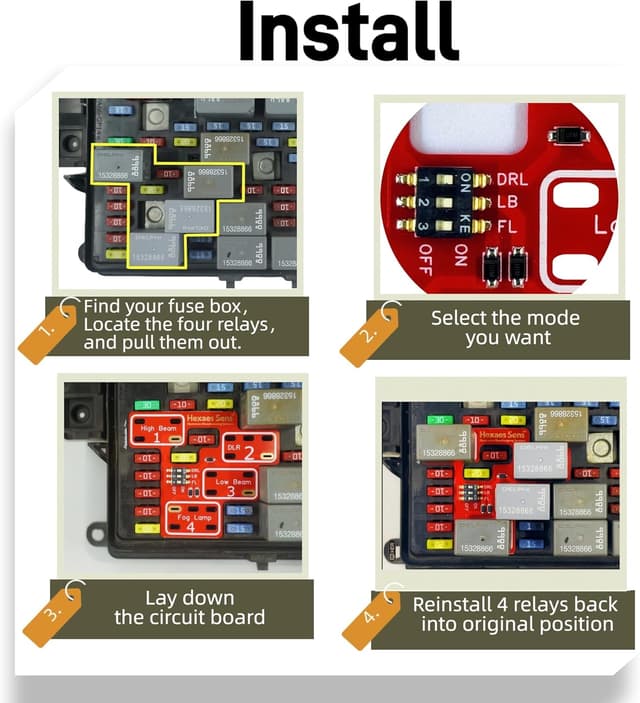 Detalle 1 de Hexaes Sens Customizable Mod 6/8 Modes for Silverado
