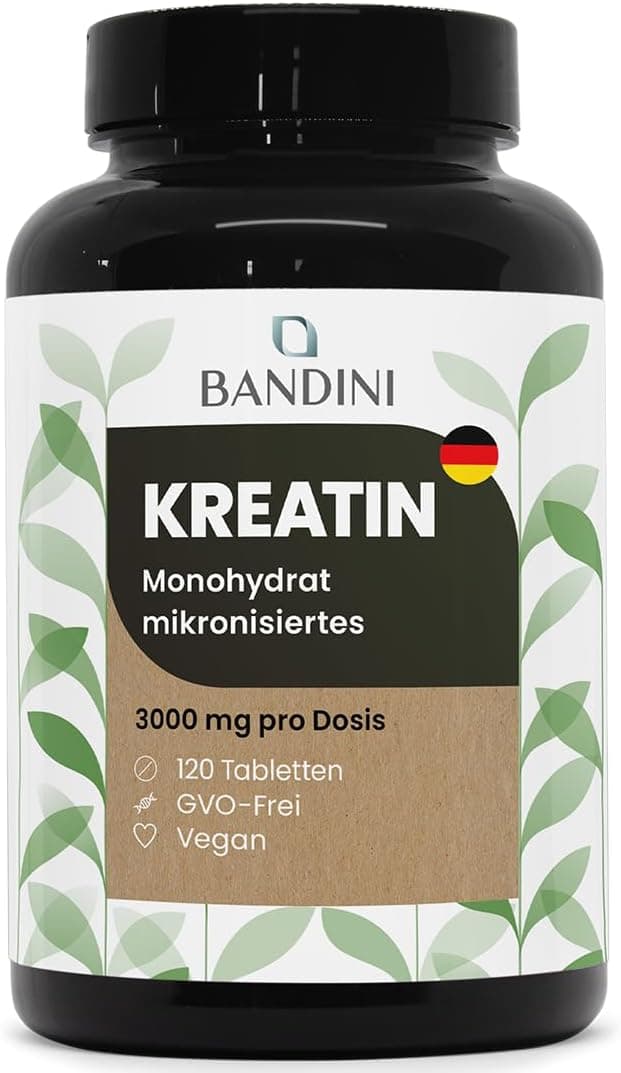 Detalle de Bandini Kreatin Monohydrat 3000 mg Tabletten
