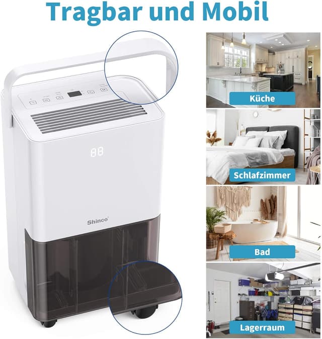 Thumbnail 6 de SHINCO Luftentfeuchter 10L für 45m³