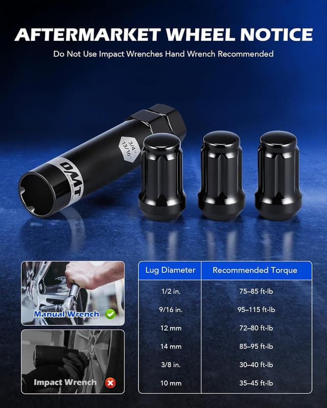 Thumbnail 5 de Orion Motor Tech M12x1.5 Lug Nuts 20pc