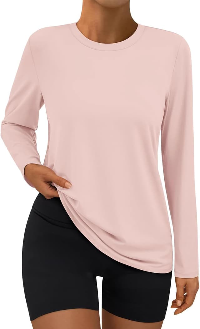 Thumbnail 6 de Suncife Women Long Sleeve Workout Tops – breathable, quick-drying yoga gym shirts