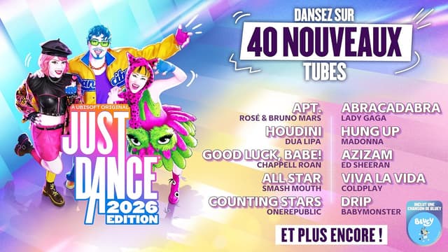 Detalle 2 de Just Dance 2026 FRA Switch