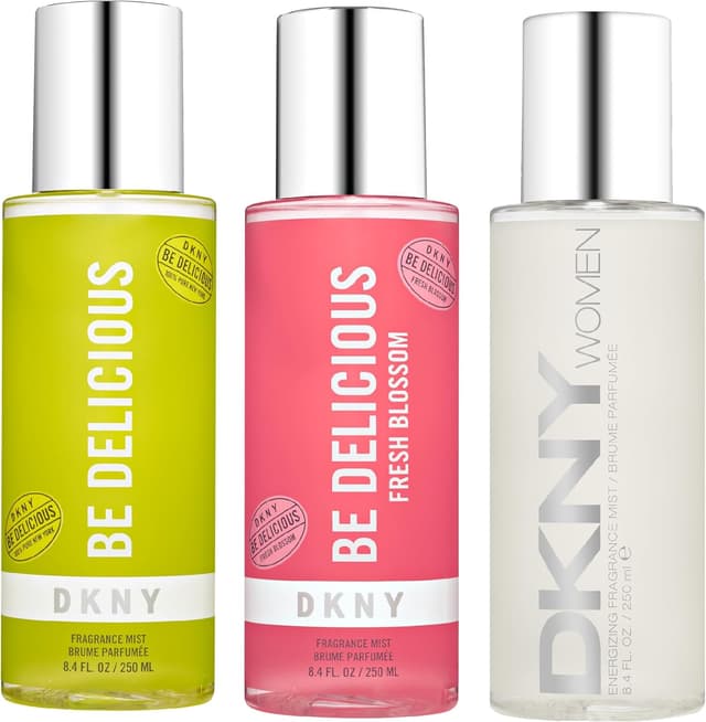 Detalle 1 de DKNY Be Delicious 100% Pure New York – brume parfumée florale et fruitée pour femme, 250 ml