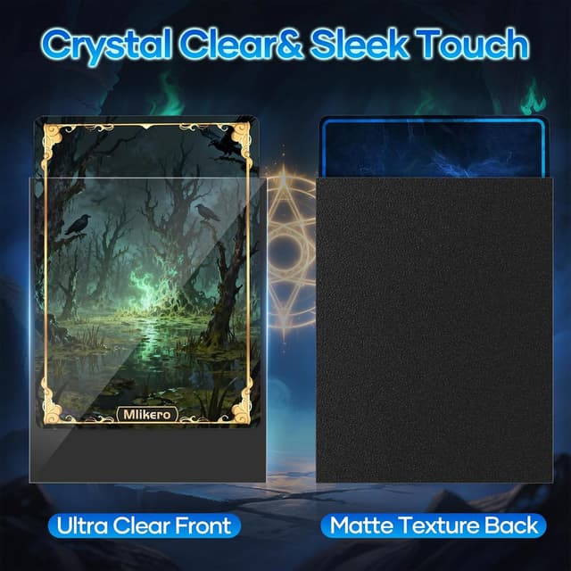 Thumbnail 1 de Mlikero Card Sleeves 1000 Pack 🃏