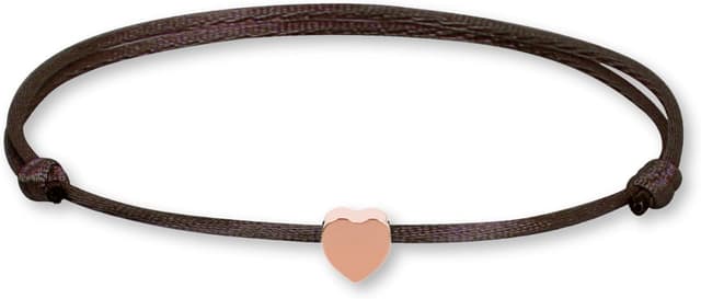 Detalle de GD GOOD.designs Fußkette für Frauen mit Herz – wasserfest, größenverstellbar (20–30 cm) aus Edelstahl