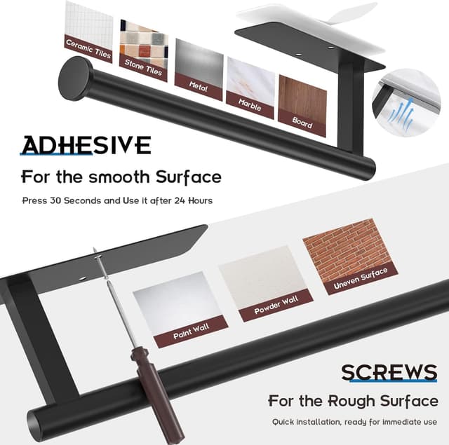 Thumbnail 3 de ASTOFLI Under Cabinet Towel Holder ⚙