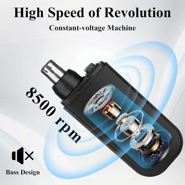 Thumbnail 3 de Yunmiss Portable Nose and Ear Trimmer 2025 ✂