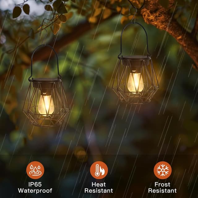 Detalle 2 de Ketom lanterna solare 2 pezzi IP65