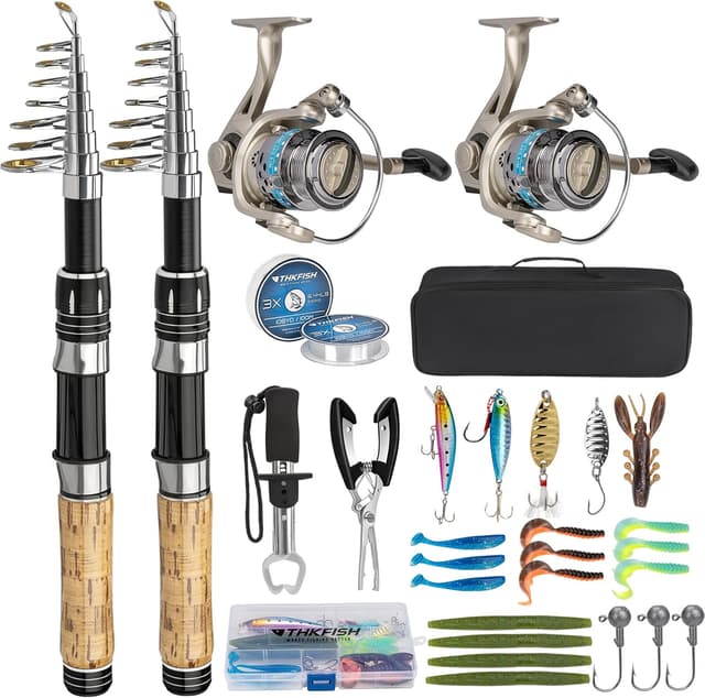 Detalle de THKFISH Angelruten-Set 2,1 m