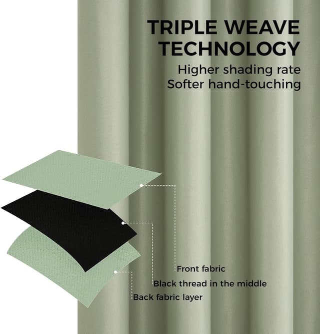 Detalle de MRTREES Thermovorhang für Tür & Vorhang – blickdicht, wärmeschützend, 140×210 cm (1 Stück)