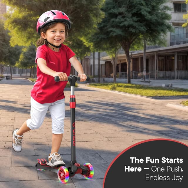 Detalle 2 de Dribbl 3-Wheel Kids Scooter Age 3+ โ Supports 165 lbs ๐ด