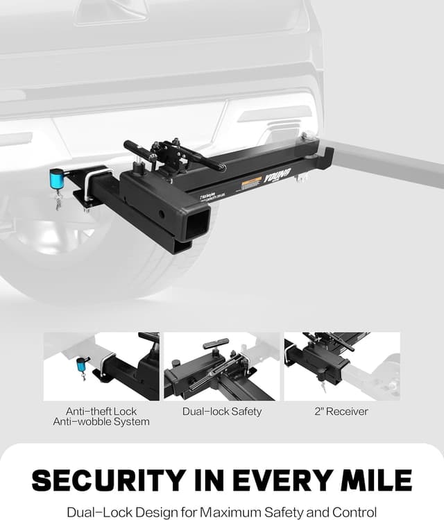 Thumbnail 2 de Young 250LBS Swing Away Hitch 250 lb capacity