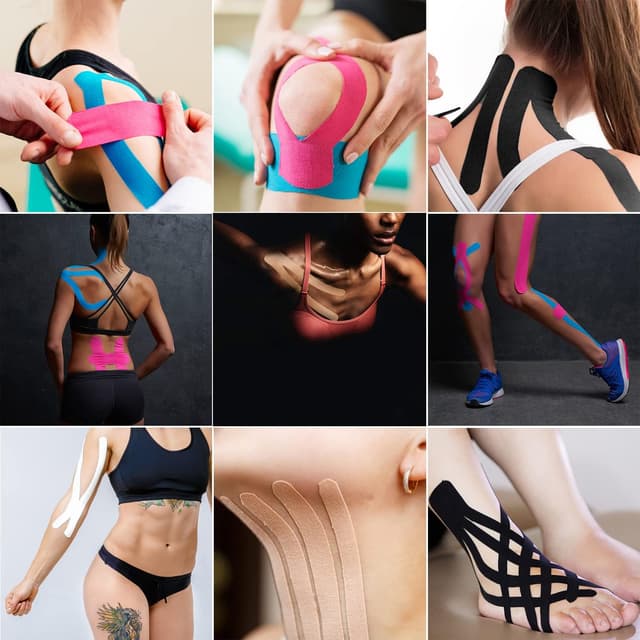 Detalle 2 de HONYAO Kinesiologie Tape 5 m x 5 cm