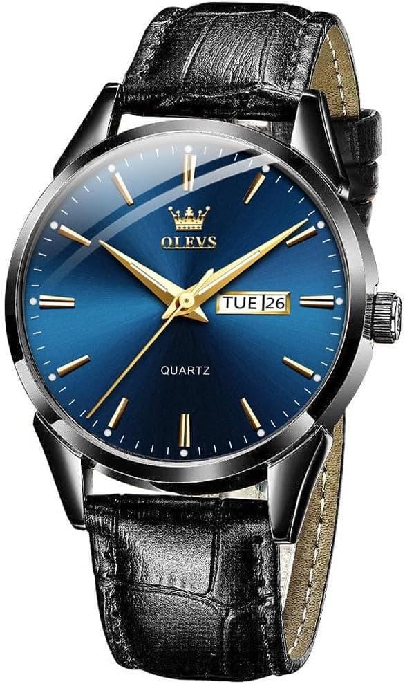 Detalle de OLEVS Men Watch 39mm Classic Dress