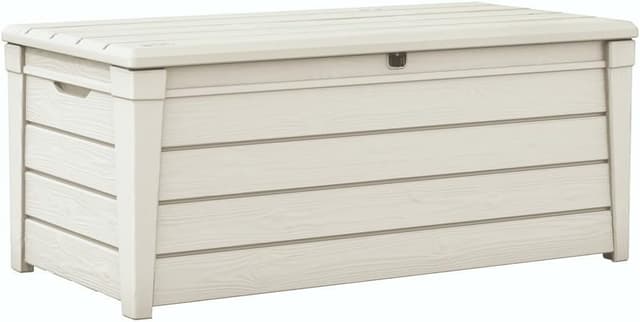 Detalle de Keter Brightwood Poolbox 454 L 145x69,7x60,3