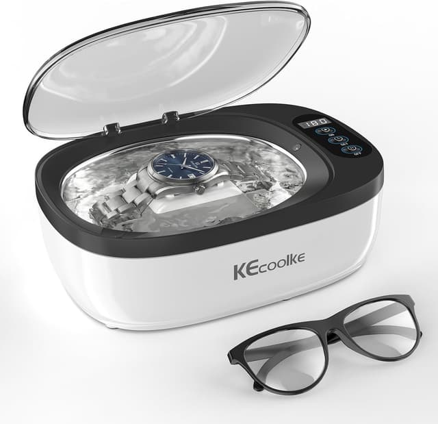 Detalle de KECOOLKE Sonic Cleaner Ultraschallgerät 750 ml