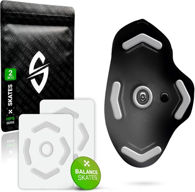 Detalle de SensoryBoost HPS Glides (2er-Set) für Logitech G604 – PTFE-Mausfüße für mehr Balance aus Speed & Kontrolle