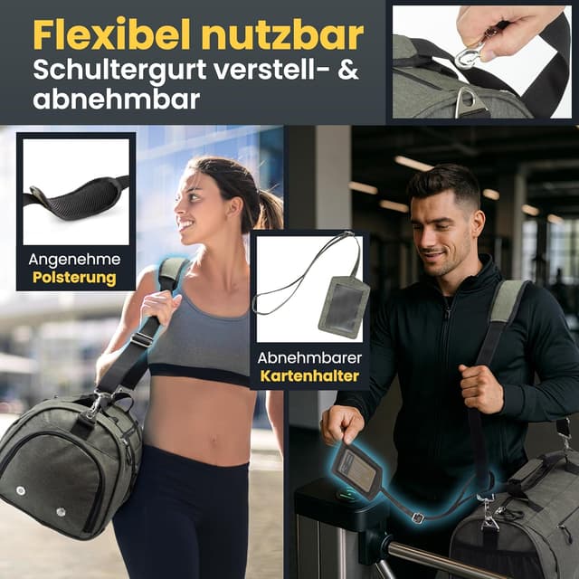 Thumbnail 3 de Heldenwerk Sporttasche 2-in-1 48 × 26 × 25 cm