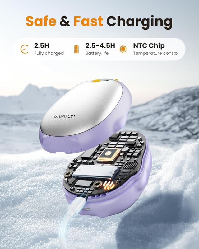 Thumbnail 4 de Gaiatop Calentadores de manos magnéticos 2 unidades