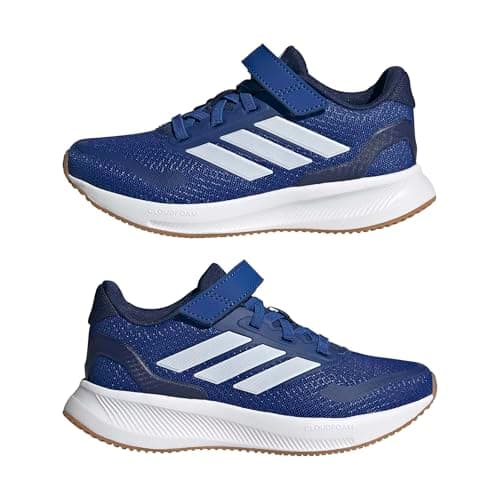 Detalle 2 de adidas RUNFALCON 5 para niños (unisex) con mediasuela Cloudfoam y empeine textil