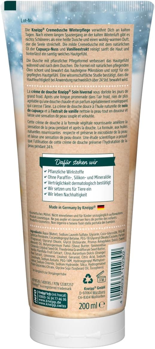 Thumbnail 1 de Kneipp Crema doccia invernale 200 ml