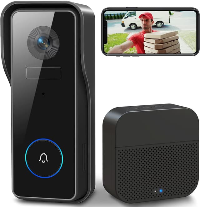 Imagen de XTU 2K HD Wireless Video Doorbell with Chime en OfertitasTOP
