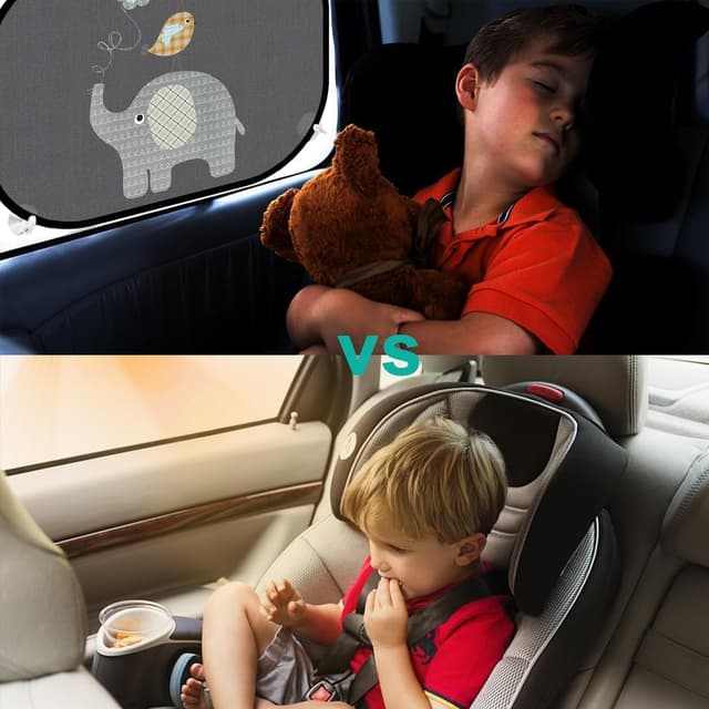 Detalle 1 de ACELIFE Tendine parasole auto bambini UPF50+ 45x35,5 cm