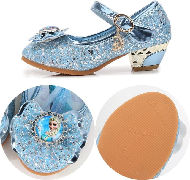 Thumbnail 5 de YOSICIL Disfraz Princesa Zapatos Elsa 3-14 años
