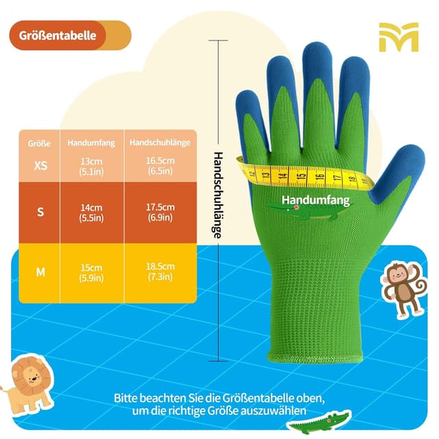 Thumbnail 3 de Migliore Wear Kinder Arbeitshandschuhe 3 Paar