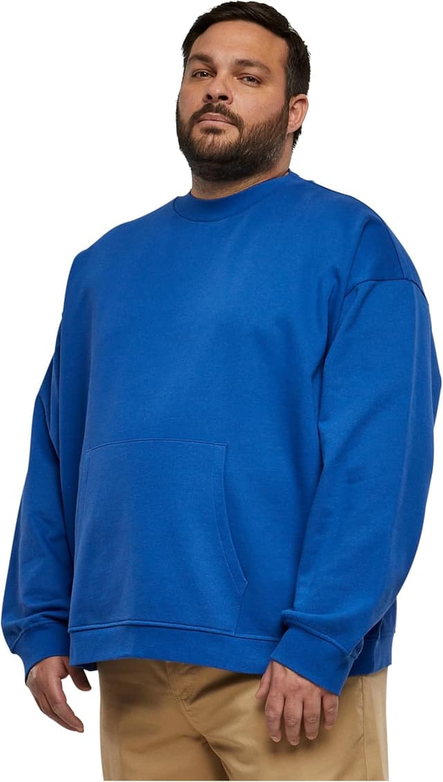Detalle de Urban Classics Boxy Pocket Crew Oversize
