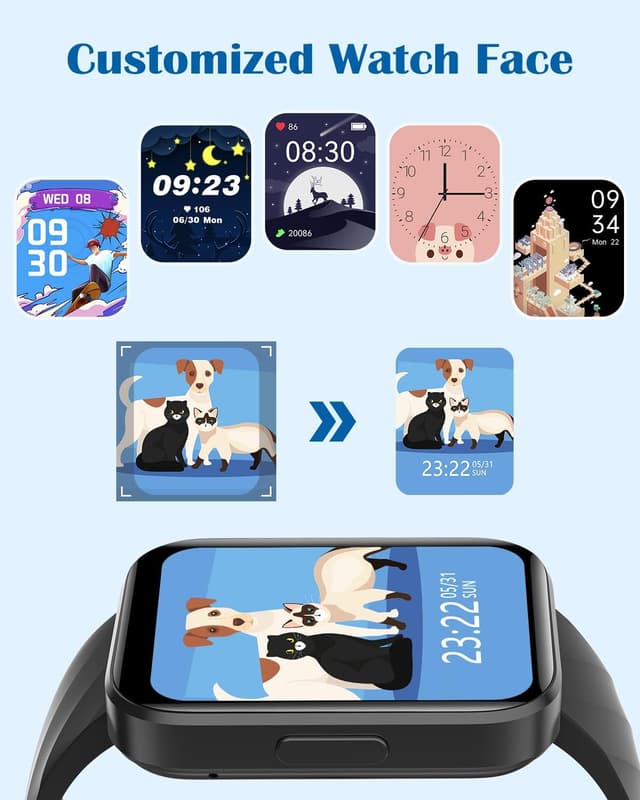 Thumbnail 6 de RUIMEN Smart Watch with Call Function