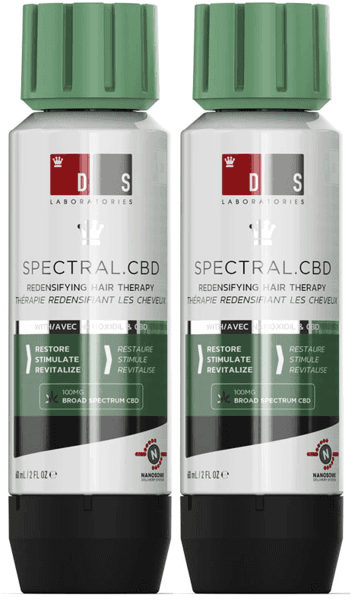 Detalle de DS.Laboratories Spectral CBD Loción Anticaída para Cabello 💧 2x60 ml