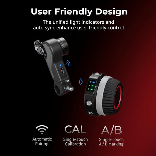 Thumbnail 3 de SMALLRIG 4296 Wireless Follow Focus Kit 21h 🎥