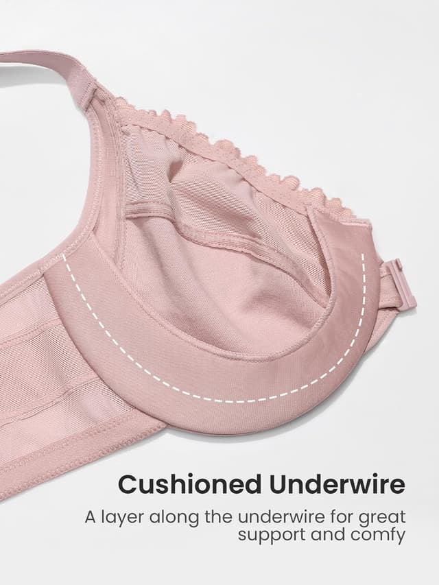 Detalle de DELIMIRA Soutien-gorge à armatures avec fermeture devant et dos en forme de X (grande taille)